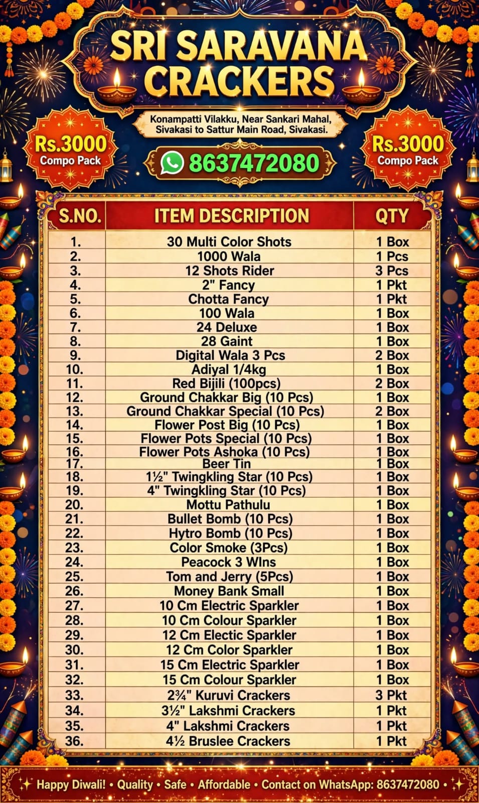 3000 Combo pack