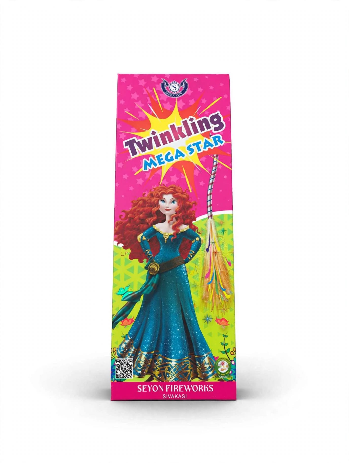 4" Twinkling Star