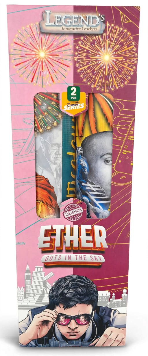 Ether sky( Multi Colour Gold)