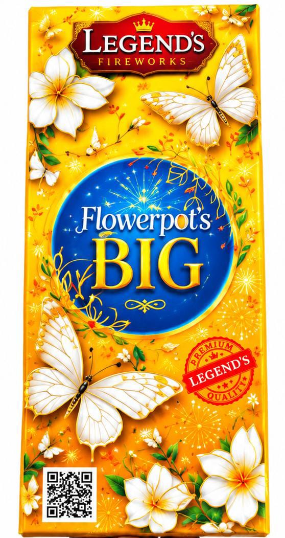 Flower Pots Big UV Box (10 Pcs)