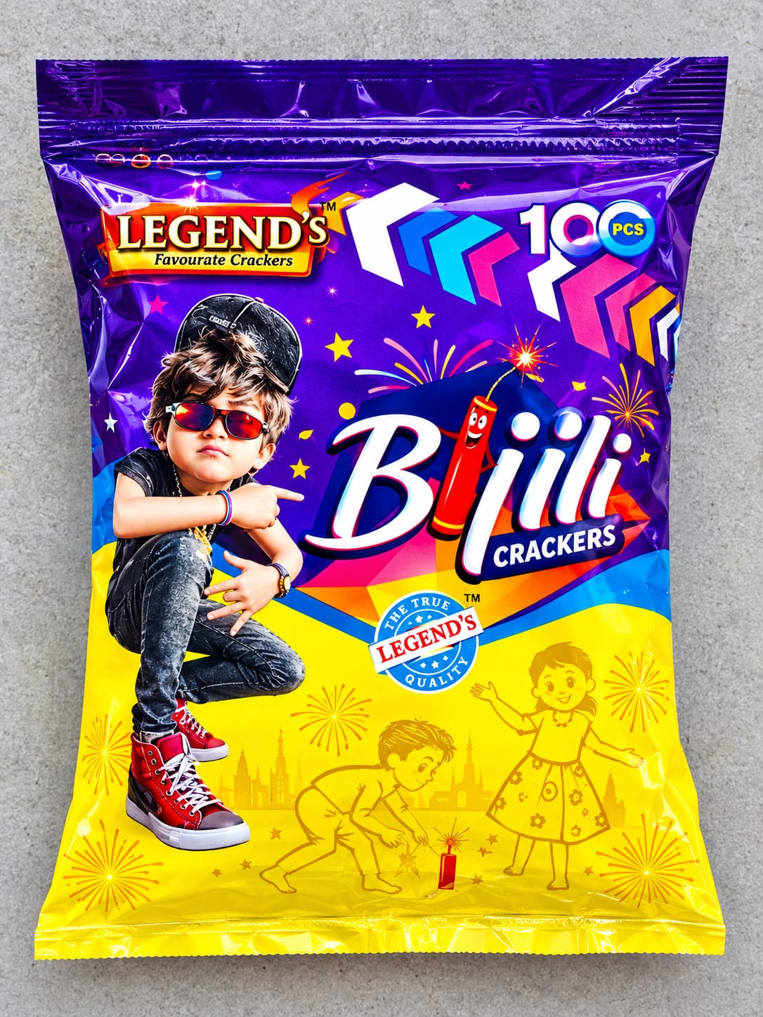 Red Bijli (100 Pcs) 